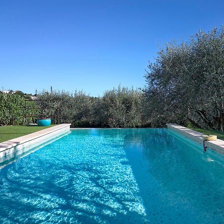 Villa Bastide D'Architecte En Pierre Cagnes-sur-Mer Exterior foto