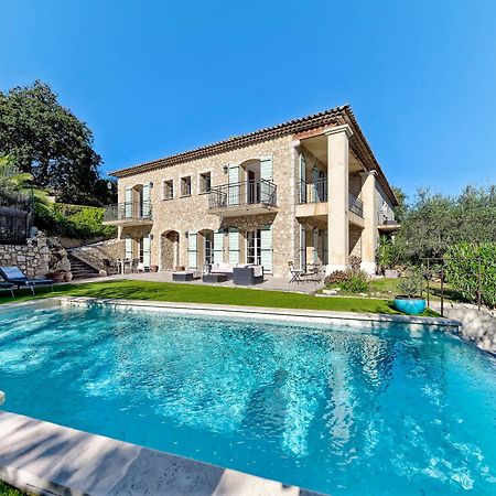 Villa Bastide D'Architecte En Pierre Cagnes-sur-Mer Exterior foto